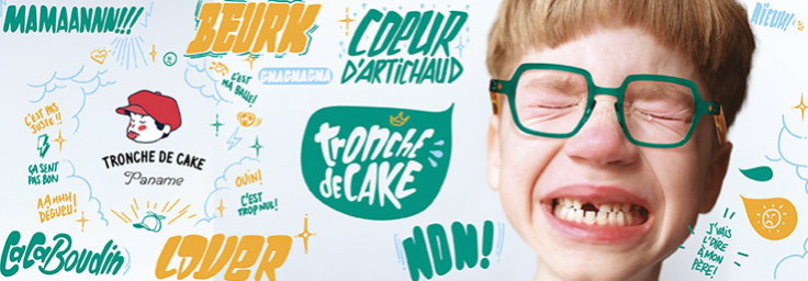 Tronche de cake Paname - Lunettes enfants